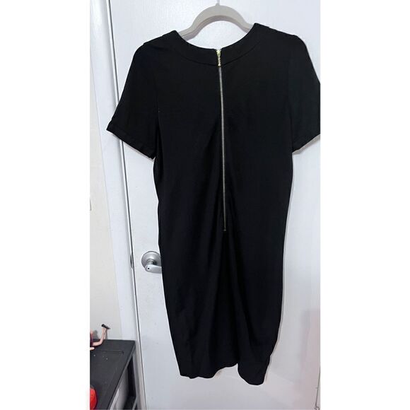 Kate Spade BACK ZIP CHAIN NECKLINE POCKETED DRESS WOMENS SZ 6 - Picture 7 of 14